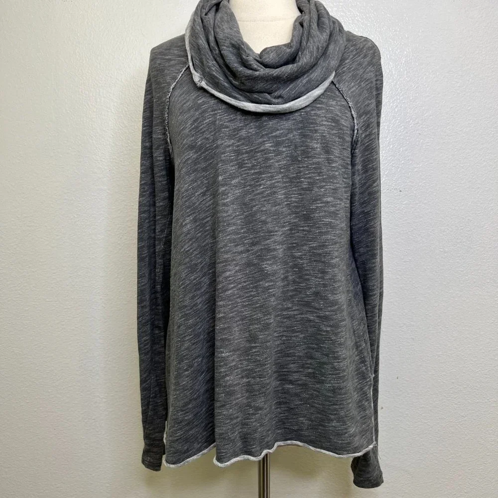 Free People FP Beach Cocoon Cowl Neck Pullover Sweater Top no Size - Picture 2 of 8